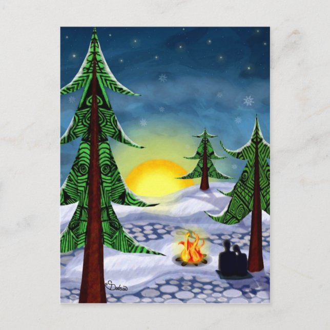 Yule Vykort (Framsida)