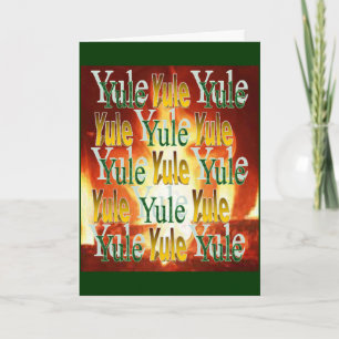 Yule Warmth Helgkort