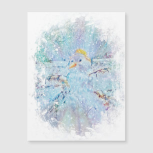 Yule Winter Snögubbe