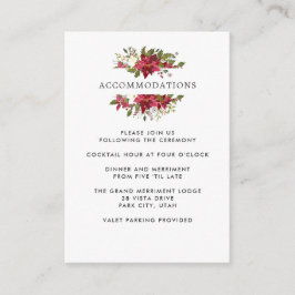 Yuletide | Bostadsboende i hotell BRÖLLOP i Poinse Tilläggskort