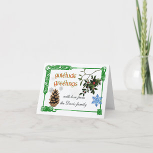 Yuletide celtic kort