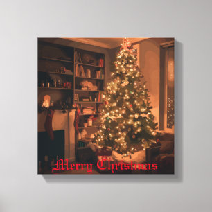Yuletide Charm Canvastryck
