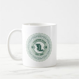 Yuletide Club EST. 1985 Holiday Crest Design Kaffemugg