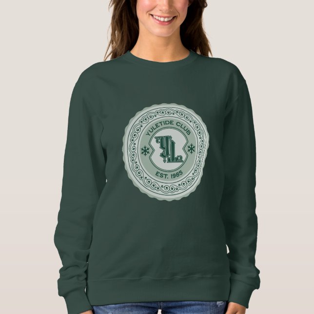 Yuletide Club EST. 1985 Julkröningsdesign T Shirt (Framsida)