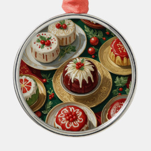 Yuletide Feast Julgransprydnad Metall