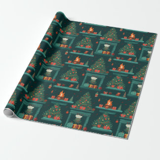 Yuletide Glow Fireplace Festive Gifts Presentpapper
