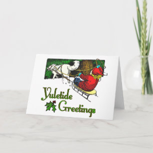 Yuletide Hälsning Card Helgkort