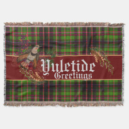 Yuletide Hälsning Northern Flicker Filt