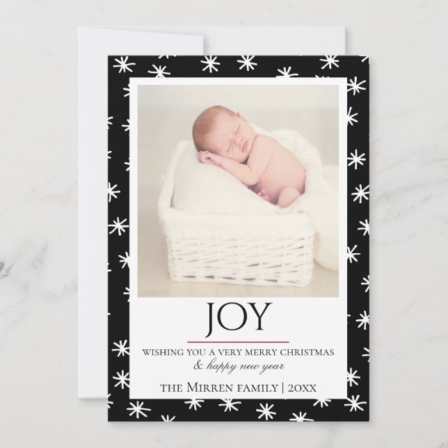 Yuletide Helgdag Photo Card Julkort (Framsida)