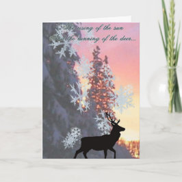 Yuletide kort