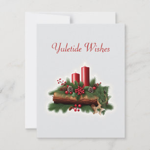 Yuletide Önskemål Julkort