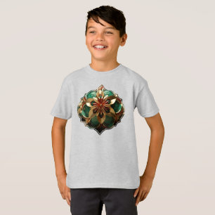 Yuletide Opulence: Guldtrådar jul T Shirt