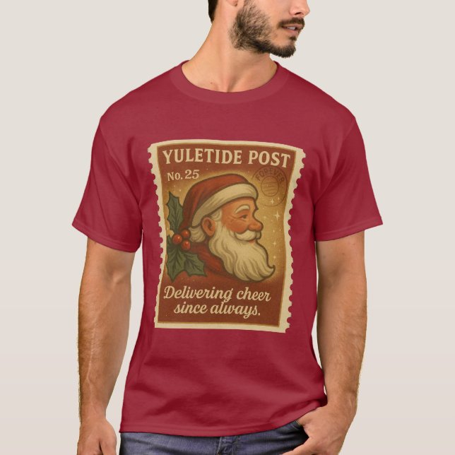 Yuletide Post No. 25 T Shirt (Framsida)