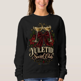 Yuletide Social Club Champagne Jultröja T Shirt