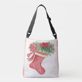 Yuletide Stocking Crossbody Bag Axelväska