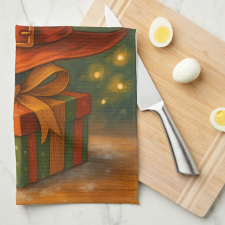 Yuletide Witchery Kökshandduk