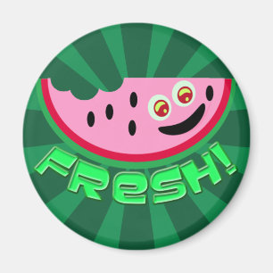 Yum Fresh Melon Magnet