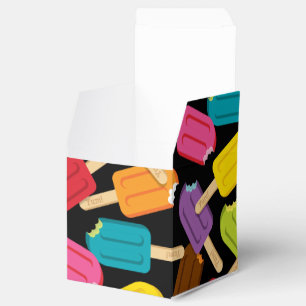 Yum! Popsiclefavören boxas - svart Presentaskar