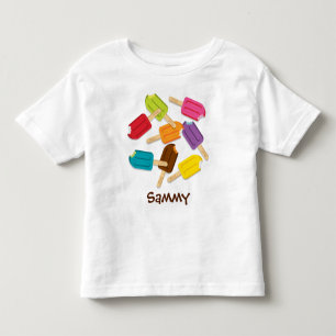 Yum! Popsiclesmåbarnutslagsplats (ANPASSADET!) T-shirt