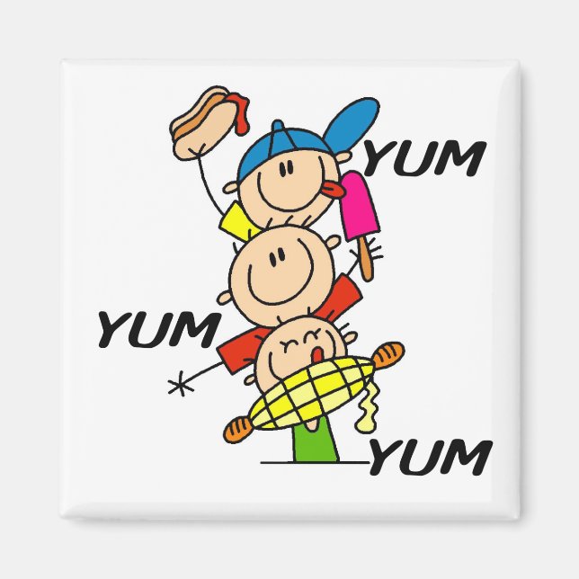 Yum Yum Sommar Magnet (Framsidan)