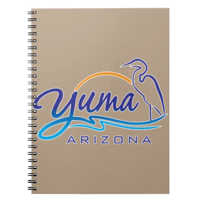 Yuma, Arizona Anteckningsbok Med Spiral (Framsidan)
