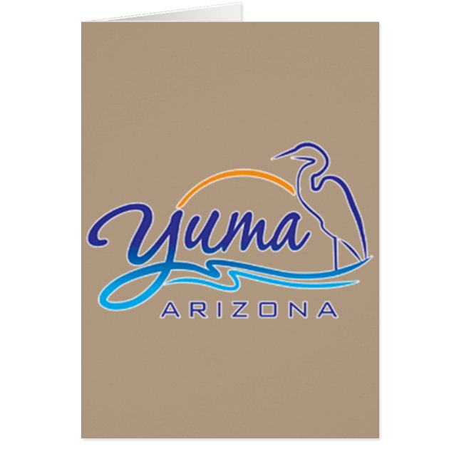 Yuma, Arizona Hälsningskort (Framsidan)