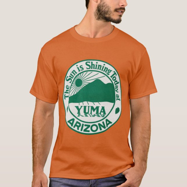 Yuma Arizona Sunshine Överstorlek T Shirt (Framsida)