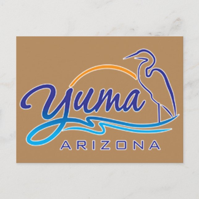 Yuma, Arizona Vykort (Framsida)