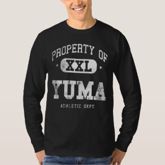 Yuma Egendom Xxl Sport College Athletic Funny T Shirt