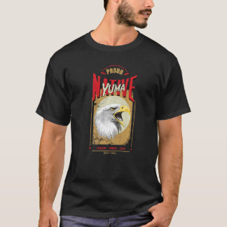 Yuma Native American Eagle Spirit Vintage Honor T Shirt