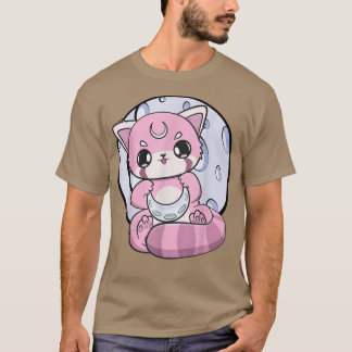 Yume Kawaii Red Panda Måne Fairy Kei Harajuku Nugo T Shirt