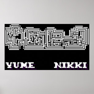 Yume Nikki Logotyp Poster