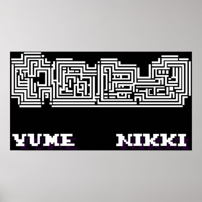 Yume Nikki Logotyp Poster (Framsidan)