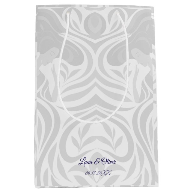 Yumeji Hirado Woman Art Paper Bag (Framsidan)