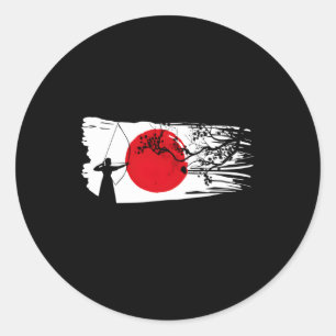 Yumi Bow Kyudo japansk Archery Runt Klistermärke