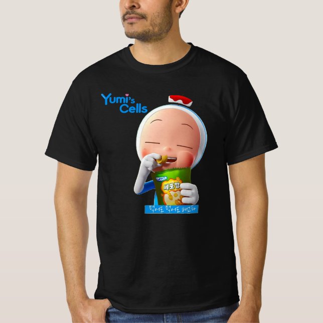 Yumi's Cells korean T Shirt (Framsida)