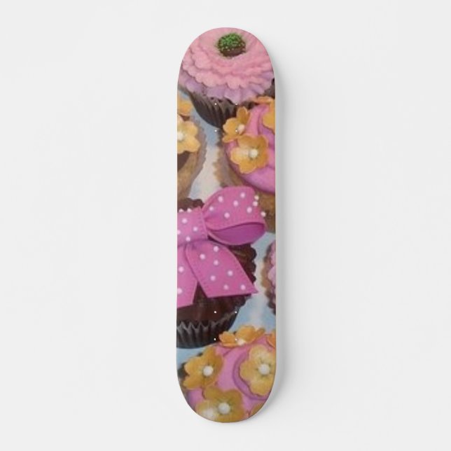 Yummi muffins mini skateboard bräda 18,5 cm (Framsida)