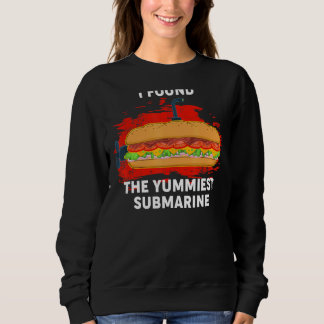 Yummiest Subsea Hoagie Sub Sandwich Pun Food T Shirt