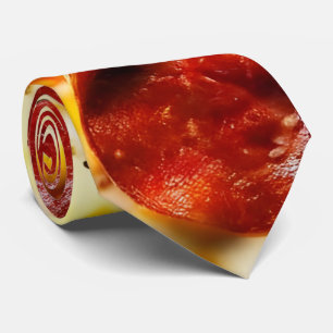 Yummy all over Pizza Tie - Unik Tie Slips
