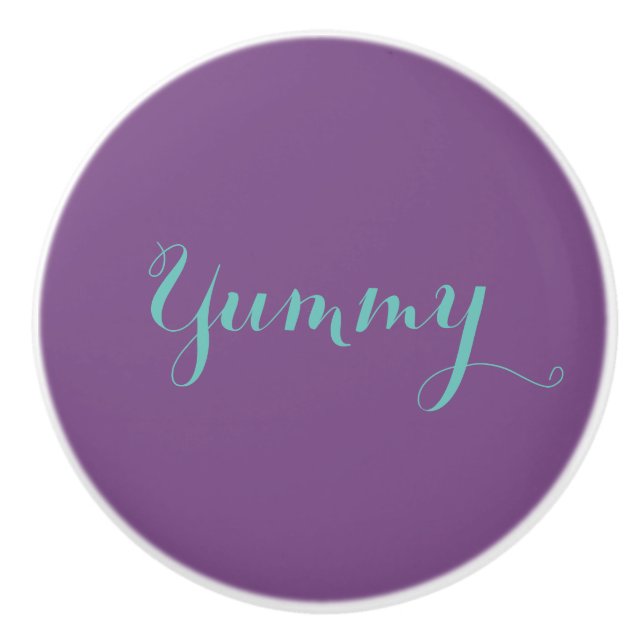 Yummy Ceramic Knob Knopp (Framsidan)