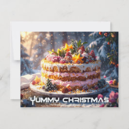 YUMMY CHRISTMAS JULKORT