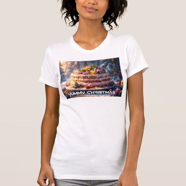YUMMY CHRISTMAS T SHIRT (Framsida)