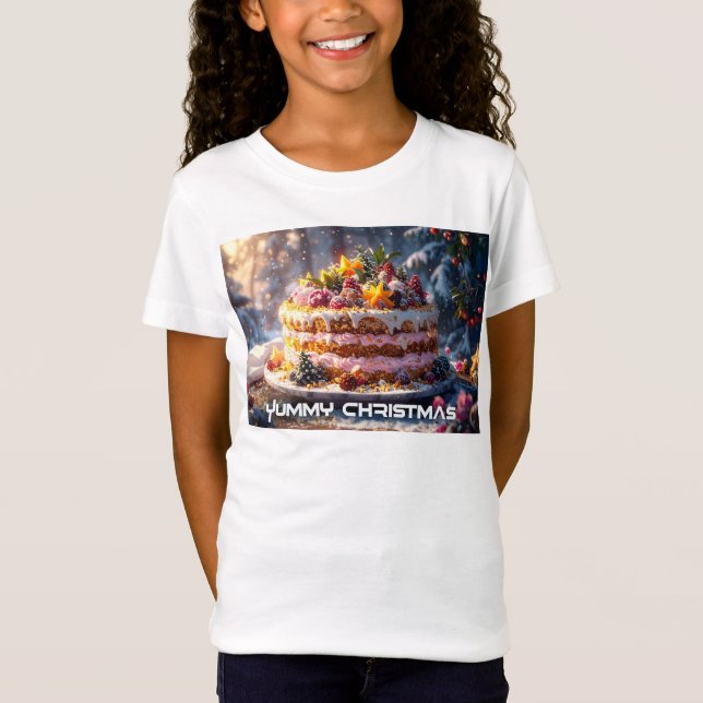 YUMMY CHRISTMAS T SHIRT (Framsida)