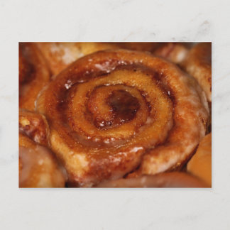 Yummy Cinnamon Roll Sticky Buns Bake Sale Inbjudan Vykort