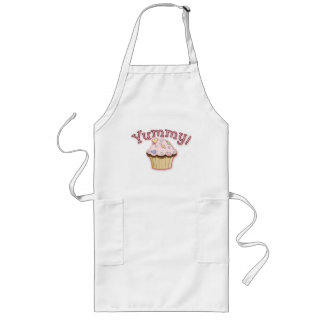 Yummy CupCake Apron Långt Förkläde