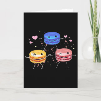 Yummy Cute Cheerleading Macaroon Gift  Kort