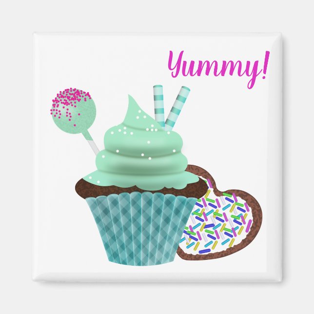 Yummy Dessert Magnet (Framsidan)