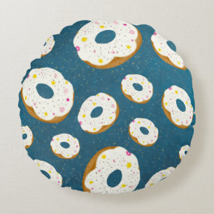Yummy donuts rund kudde