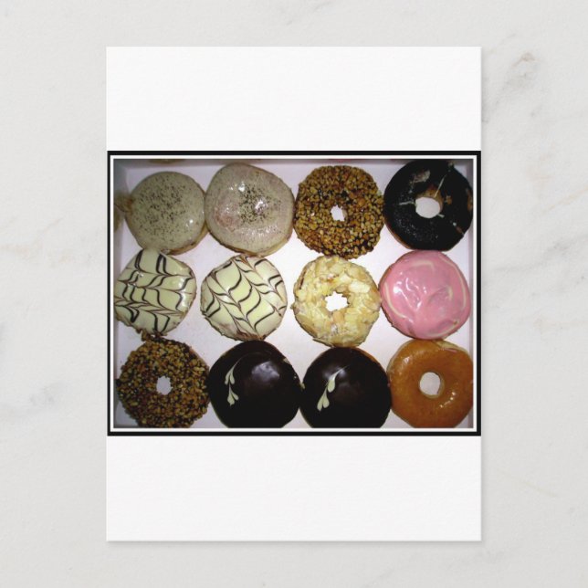 YUMMY DONUTS VYKORT (Framsida)