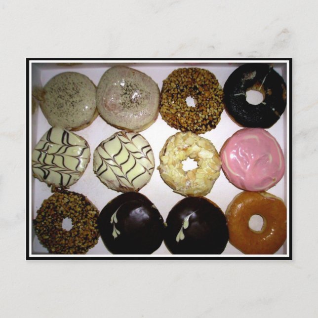 YUMMY DONUTS VYKORT (Framsida)